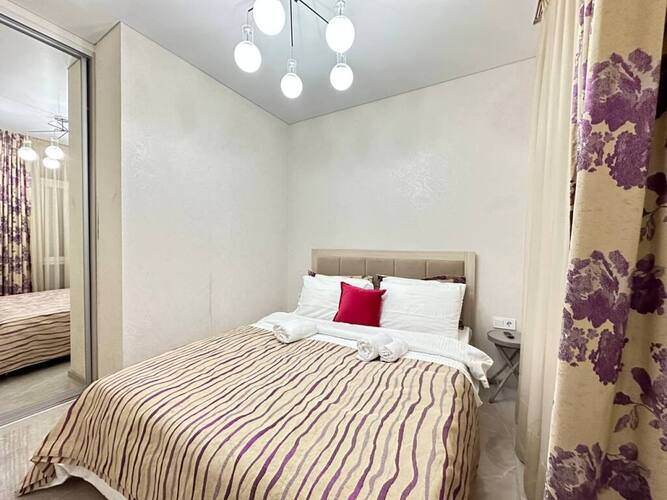 Море Квартир С Видом На Зеленую Бамбуковую Рощу