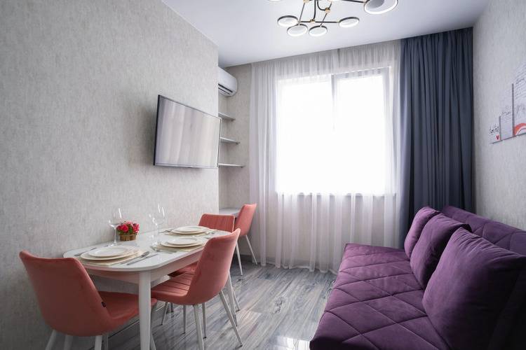 Апартаменты Red Apartments Арт Лайт Сити Мураками