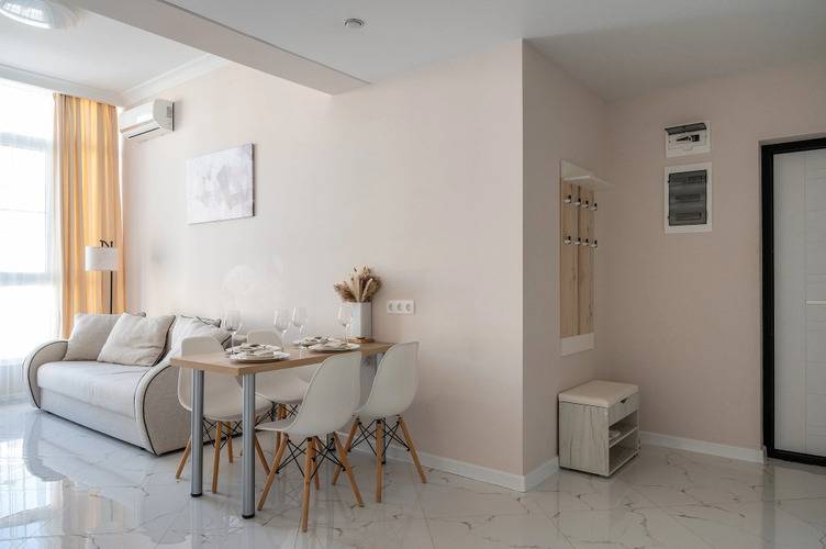 Апартаменты Red Apartments Арт Лайт Сити Апартамент Шарль