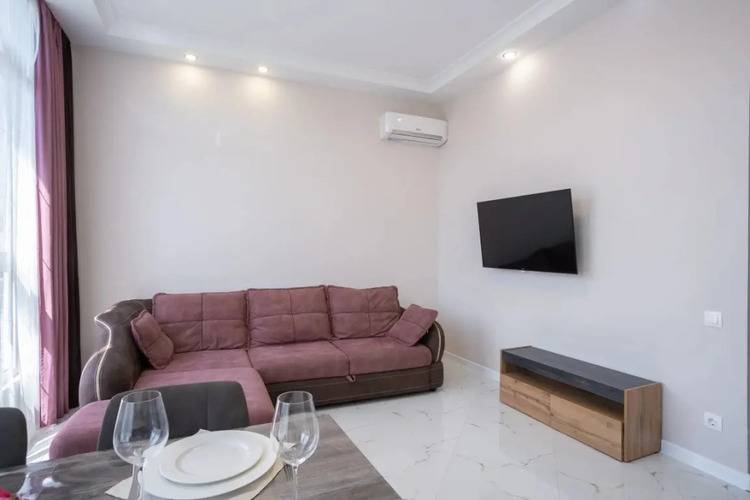 Апартаменты Red Apartments Арт Лайт Сити Апартамент Дорнан