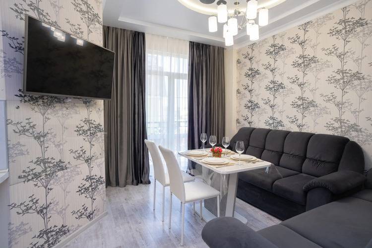 Апартаменты Red Apartments Арт Лайт Сити Апартамент Рафаэль