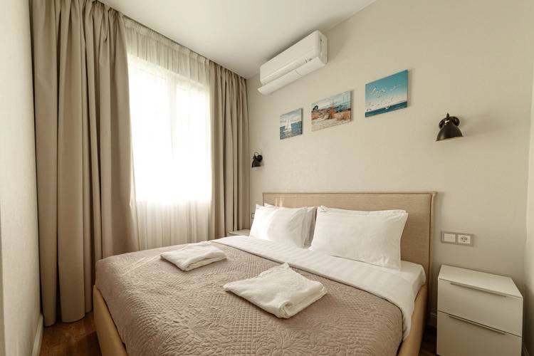 Апартаменты Red Apartments Арт Лайт Сити Апартамент Адамс — фото 11