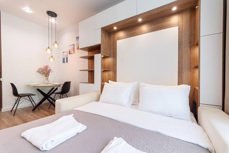 Апартаменты Red Apartments Арт Лайт Сити Апартамент Адамс — фото 5