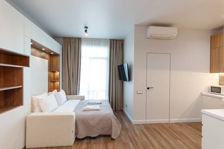 Апартаменты Red Apartments Арт Лайт Сити Апартамент Адамс — фото 4