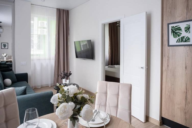 Апартаменты Red Apartments Арт Лайт Сити Апартамент Джованни