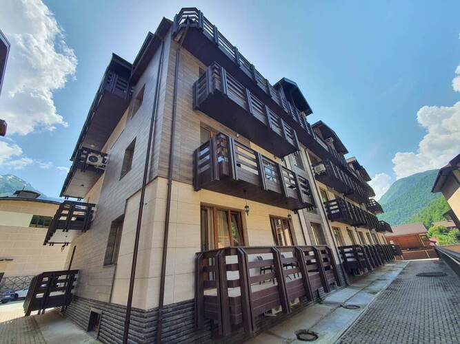 Апартаменты С Панорамным Видом На Горы В Центре Эсто-Садка