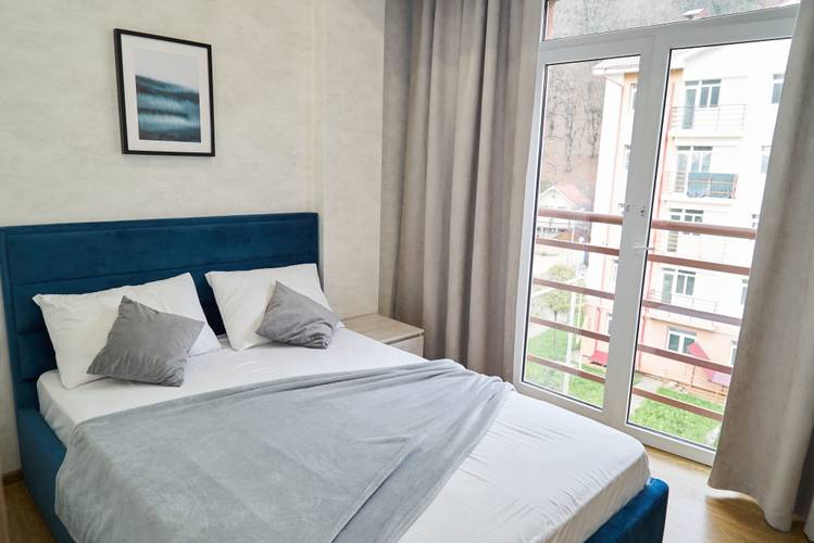 Апартаменты Семейные С Видом На Массив Горы Аибга — фото 5