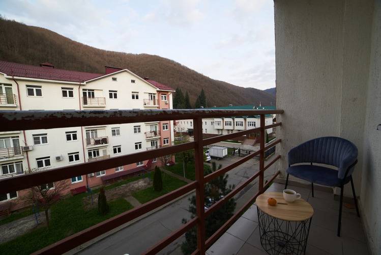 Апартаменты Семейные С Видом На Массив Горы Аибга — фото 14