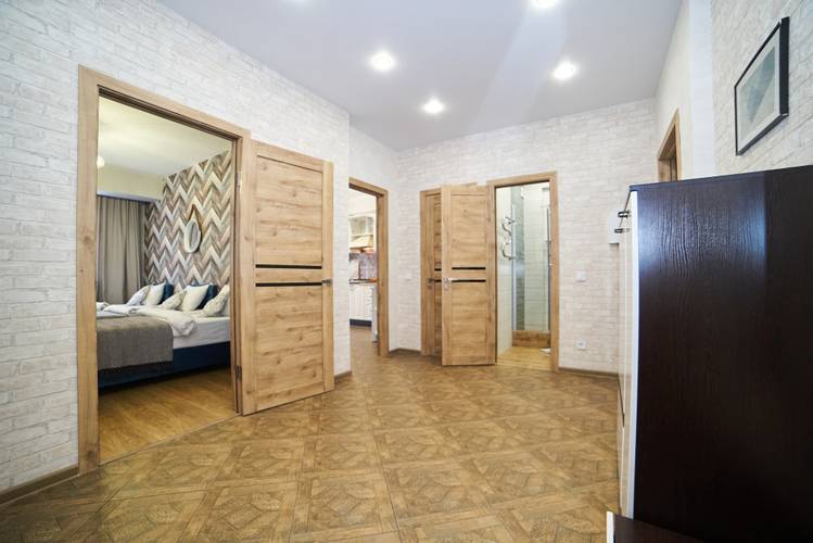 Апартаменты Семейные С Видом На Массив Горы Аибга — фото 18