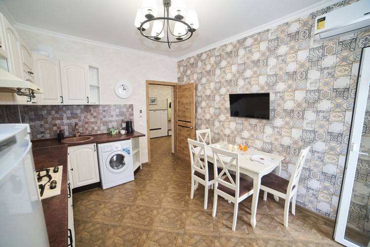 Апартаменты Семейные С Видом На Массив Горы Аибга — фото 13