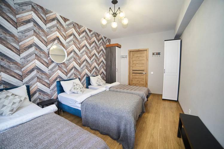 Апартаменты Семейные С Видом На Массив Горы Аибга