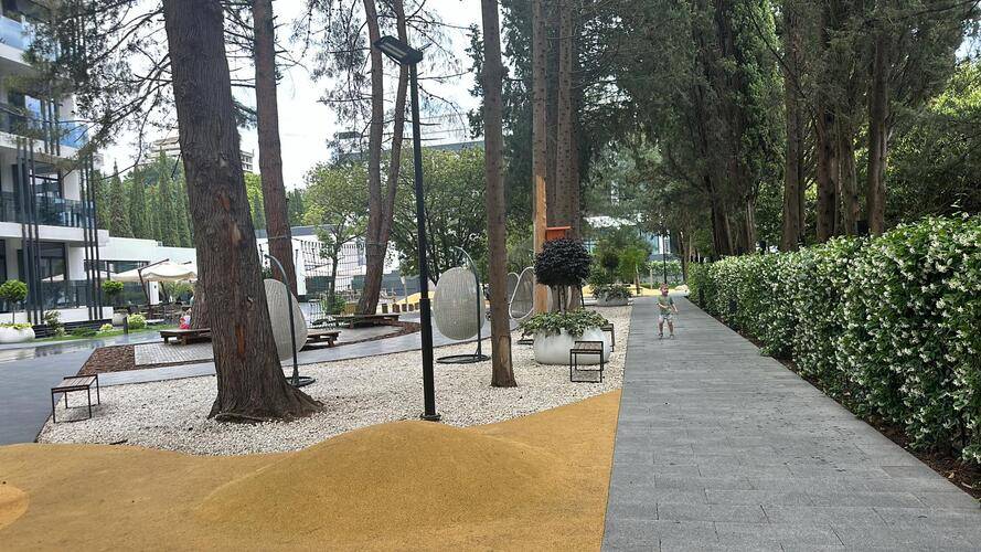 Апартаменты С Бассейном И Собственным Пляжем В Центральном Районе Адлера — фото 20