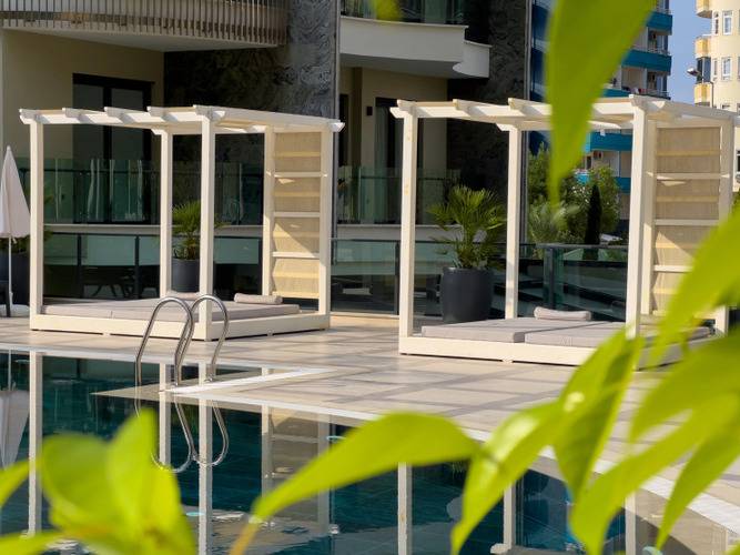 Апартаменты 1+1 Qoople Excellence В11 На 1 Линии Моря