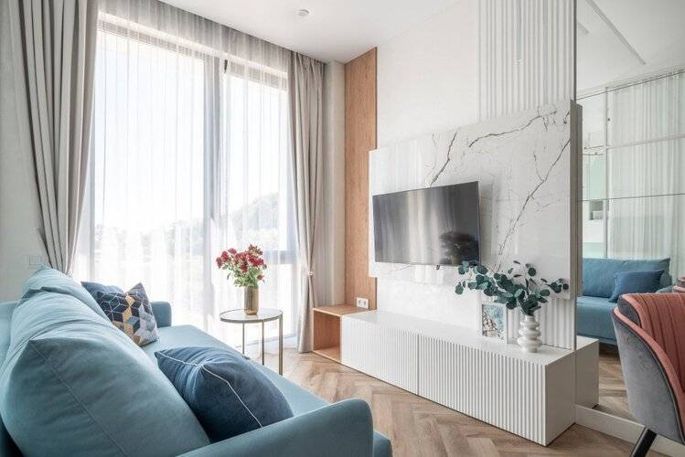 Апартаменты Myhomeyourhome На Яна Фабрициуса 64