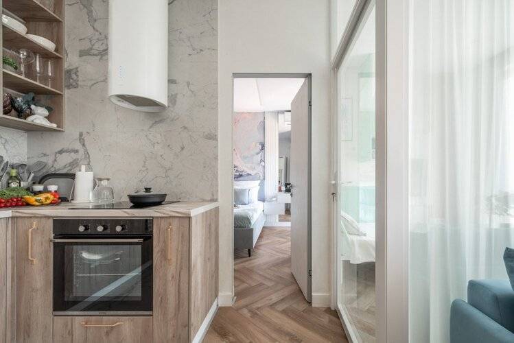 Апартаменты Myhomeyourhome На Яна Фабрициуса 64