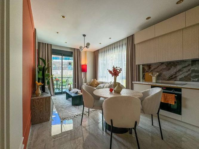 Апартаменты 1+1 Qoople Excellence A 14 В 100 М От Моря