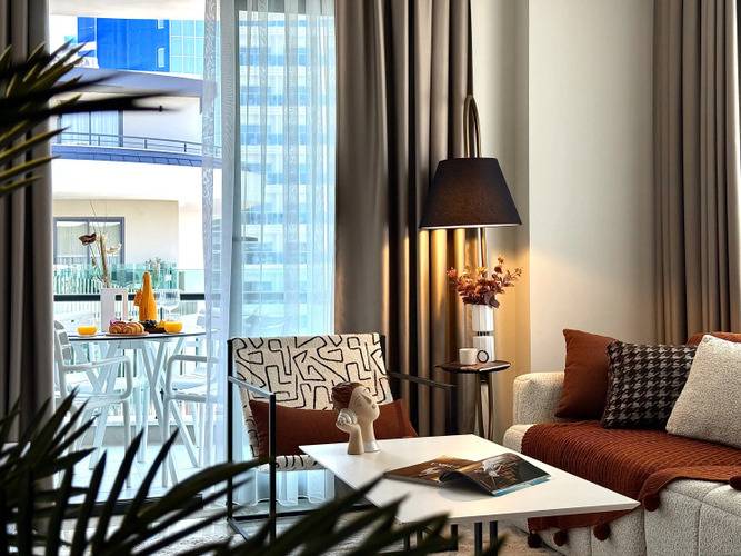 Апартаменты 2+1 Qoople Excellence В55 Дизайнерский Дуплекс У Моря