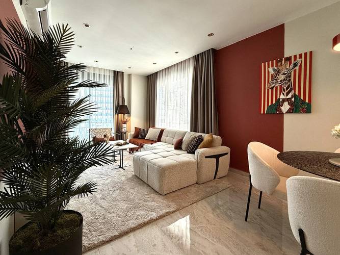 Апартаменты 2+1 Qoople Excellence В55 Дизайнерский Дуплекс У Моря
