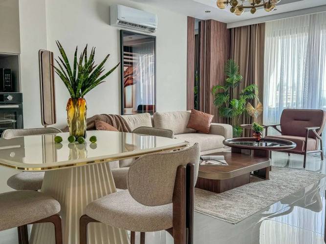 Апартаменты 1+1 В Комплексе Azura World С Видом На Море Для Семейного Отдыха