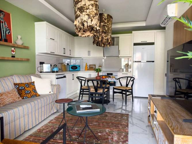 Апартаменты 2+1 Qoople Elize 29 Boho Style В Премиум Локации
