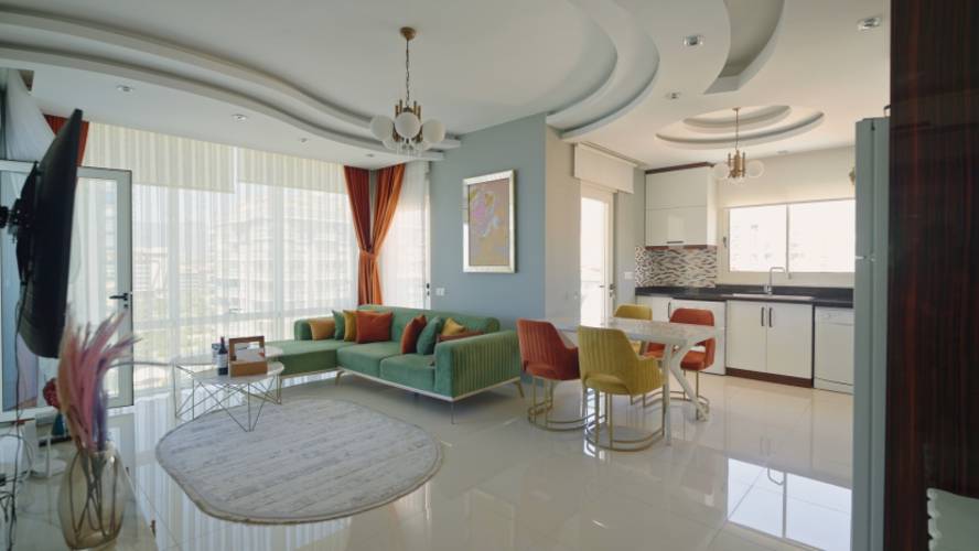 Апартаменты 2+1 На Первой Линии Моря Yekta Queen