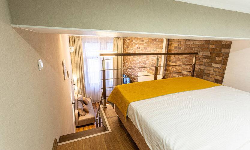 Central Residence Lamare Двухуровневые Апартаменты В Центре Сочи — фото 9