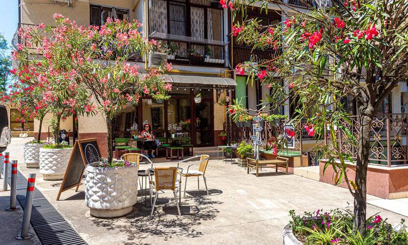 Двухкомнатная Квартира С Балконом И Видом На Море Романовский Lamare — фото 9