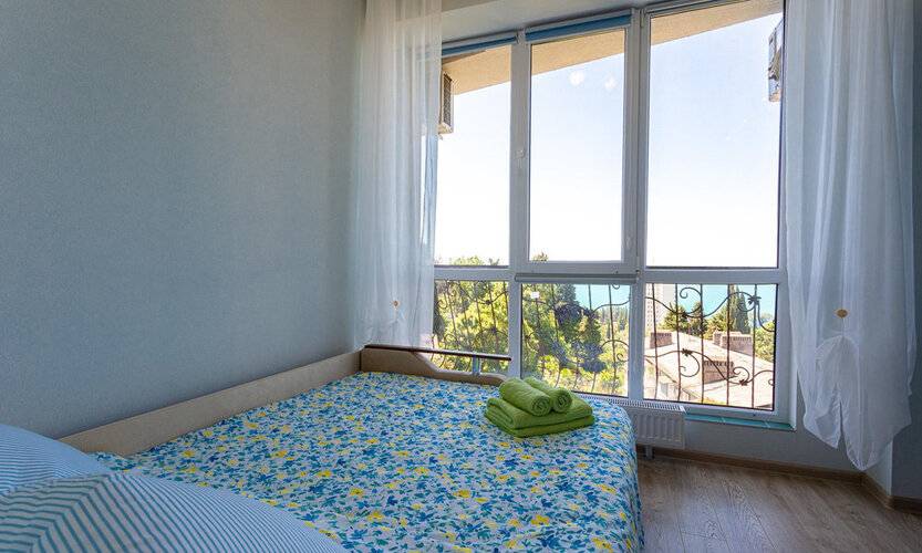 Двухкомнатная Квартира С Балконом И Видом На Море Романовский Lamare — фото 14