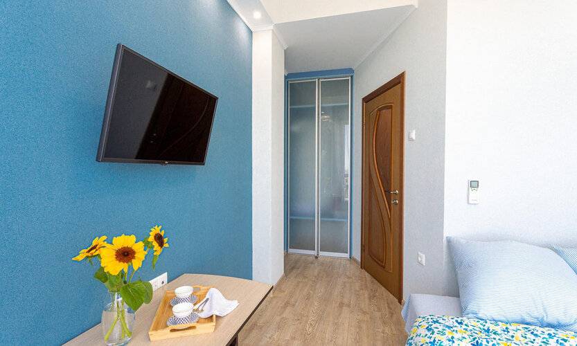 Двухкомнатная Квартира С Балконом И Видом На Море Романовский Lamare — фото 24