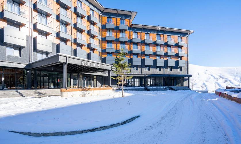 Апартаменты Просторные Апартаменты С 2 Спальнями И 2 Ванными В Здании Neo Ski-In/Ski-Out Новый Гудаури — фото 23