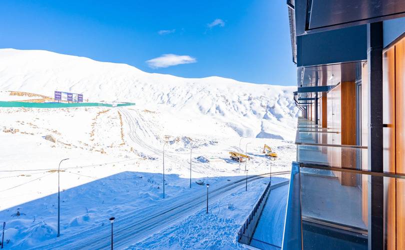 Апартаменты Студия С Выделенной Спальной Зоной И Двухъярусной Кроватью New Gudauri Neo — фото 18