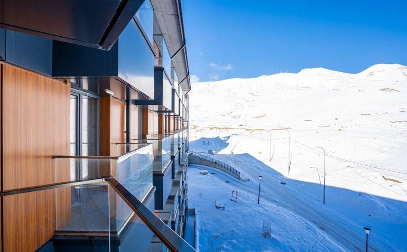 Апартаменты Студия С Выделенной Спальной Зоной И Двухъярусной Кроватью New Gudauri Neo — фото 17