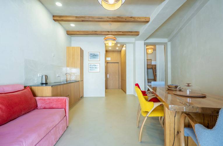 Апартаменты Студия С Выделенной Спальной Зоной И Двухъярусной Кроватью New Gudauri Neo — фото 29