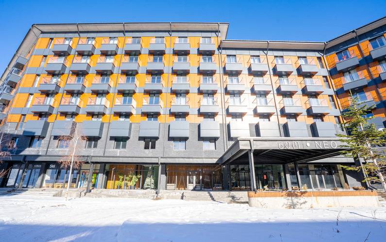 Апартаменты Студия С Выделенной Спальной Зоной И Двухъярусной Кроватью New Gudauri Neo — фото 31