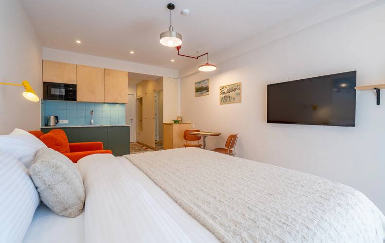 Апартаменты Nordic Color Studio New Gudauri F1 Near Main Ski Lift — фото 7