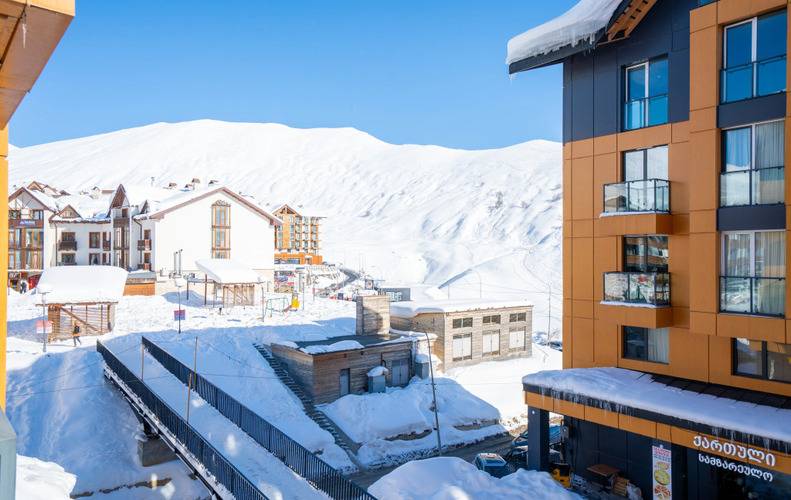 Апартаменты Nordic Color Studio New Gudauri F1 Near Main Ski Lift — фото 28