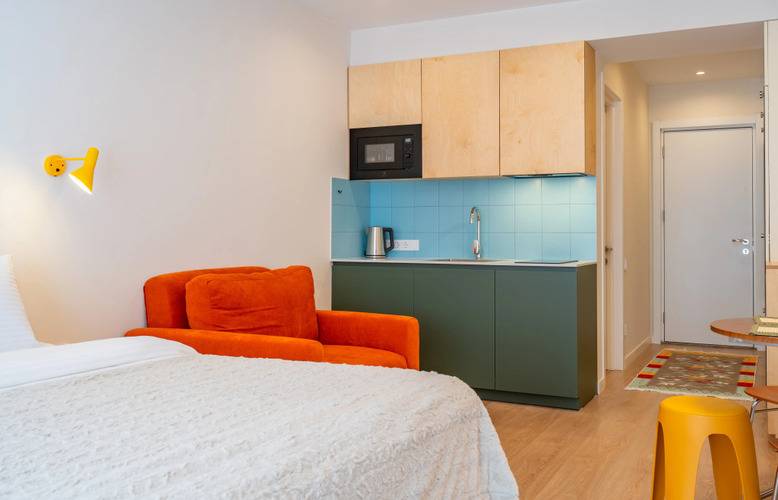 Апартаменты Nordic Color Studio New Gudauri F1 Near Main Ski Lift — фото 11