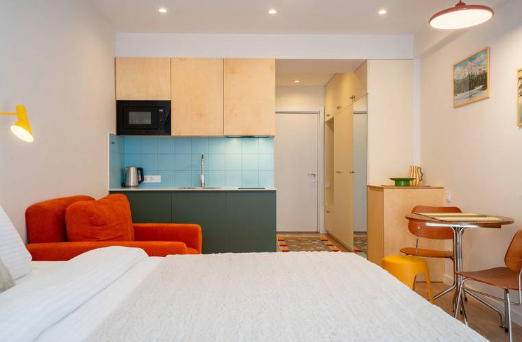 Апартаменты Nordic Color Studio New Gudauri F1 Near Main Ski Lift — фото 39