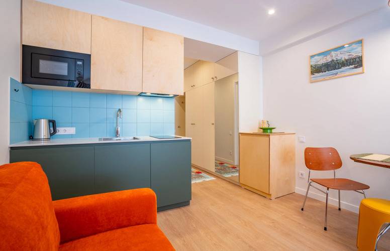 Апартаменты Nordic Color Studio New Gudauri F1 Near Main Ski Lift — фото 26