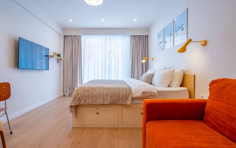 Апартаменты Nordic Color Studio New Gudauri F1 Near Main Ski Lift — фото 31