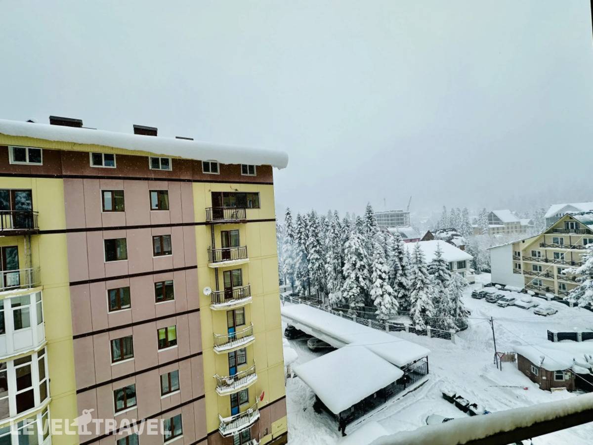 Отель Квартира На Аланской, 25 "Трехкомнатные" — Домбай, Россия