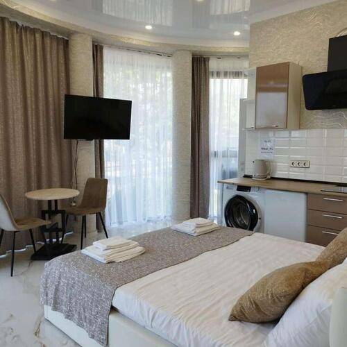 Апартаменты В ЖК Морской Бepег На Улице Речная — фото 13