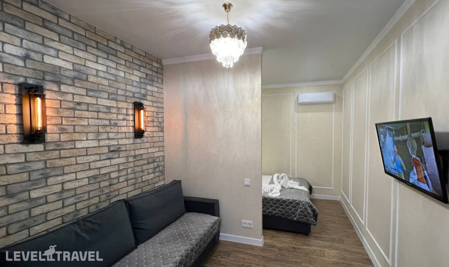 Отель Апартаменты Двухкомнатные На Теплосерной 99 — Пятигорск, Россия