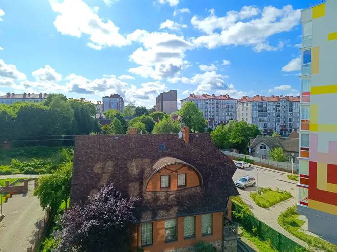 Апартаменты Рыба-Кит В Современном Комплексе На Яблоневой