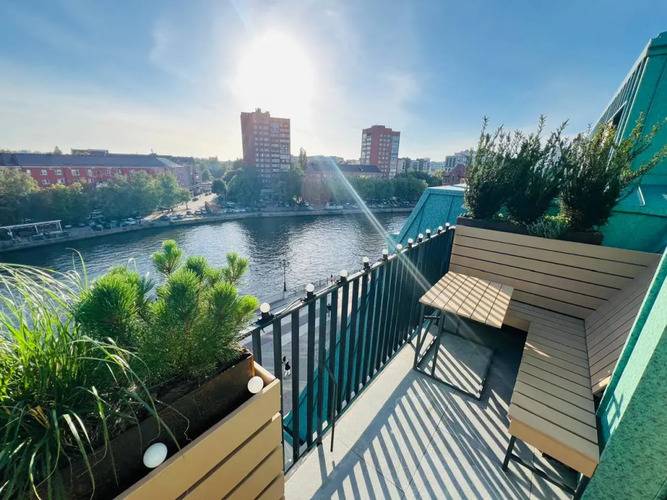Апартаменты С Террасой Luxury Life