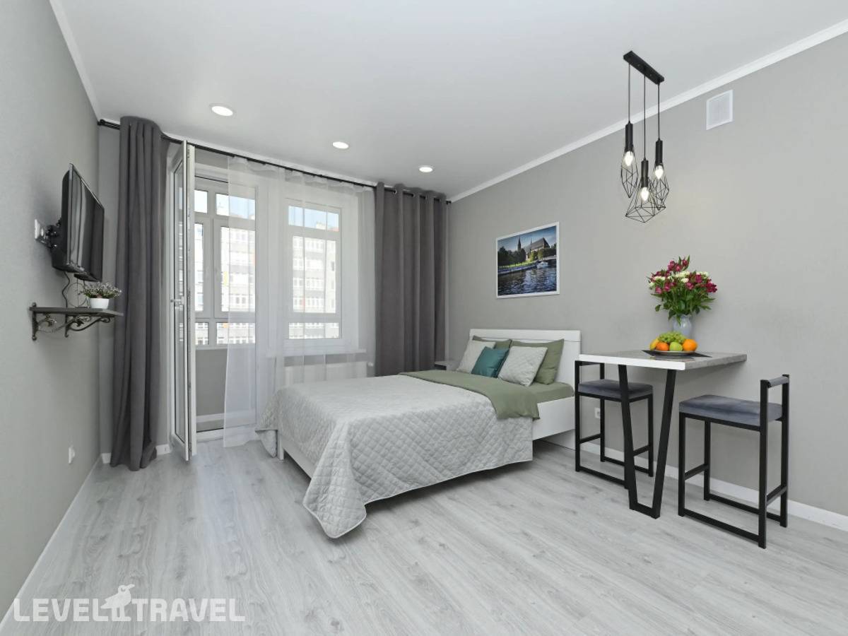 Отель Квартира Студия На Батальной В Новом Доме — Калининград, Россия