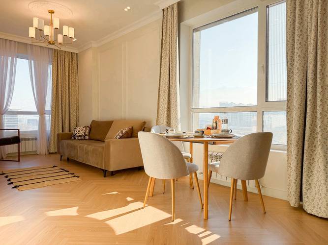 Апартаменты Adt Two-Roomed Apt In Meridian Arbat