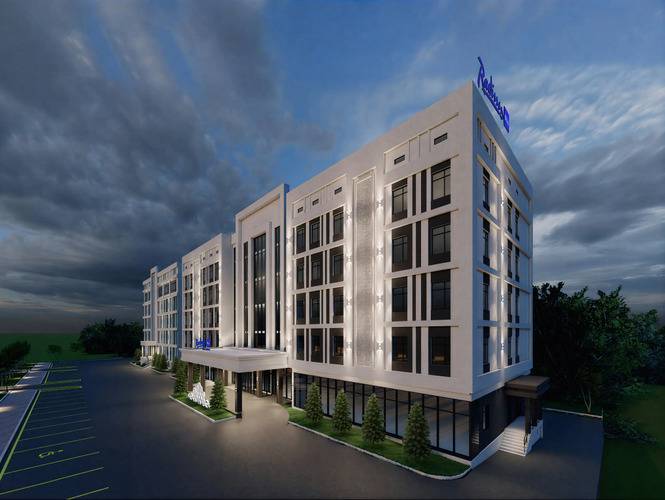 Отель Radisson Blu Hotel, Almaty Airport