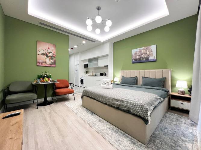 Апартаменты Студия В Центре Ташкент Nest One 3 Этаж (15)