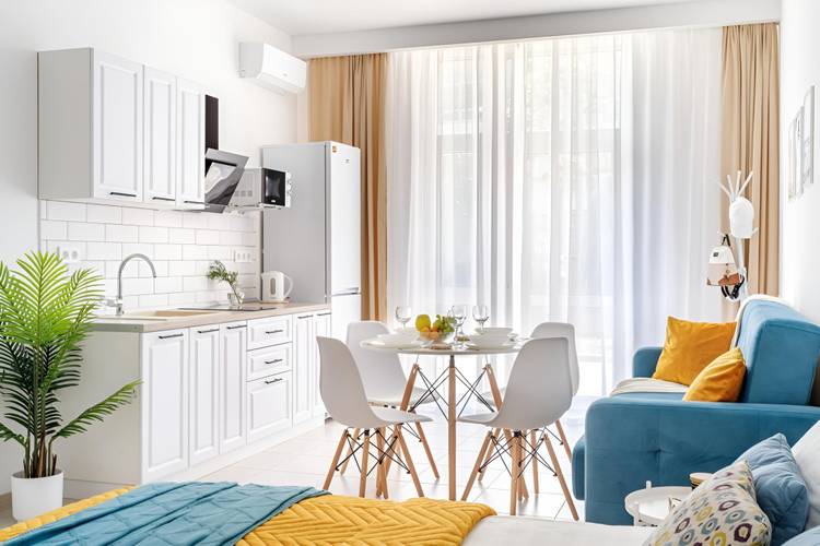 Апартаменты Светлая Просторная Современная Студия От Home Group Apartments